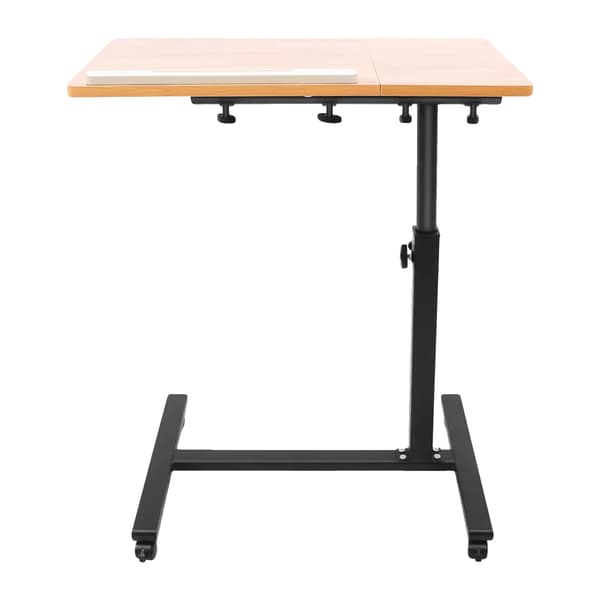 Justerbart datorbord, mobilt rullbord, ergonomisk höjdjustering, BRUNN