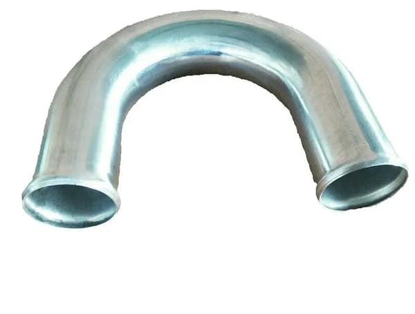 Intercooler-rör, aluminiumkonstruktion, optimerad luftflöde,Silver
