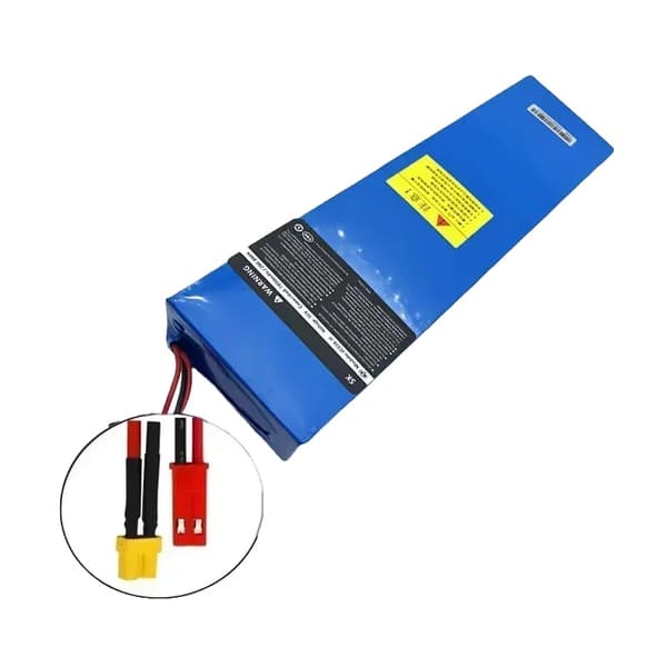 Batteri, 60000mAh kapacitet, 48V konfiguration, XT30-JST