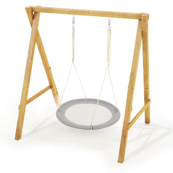 Utomhusgunga Storkbo, Hållbar Design, Säkerhetscertifierad,GRÅ