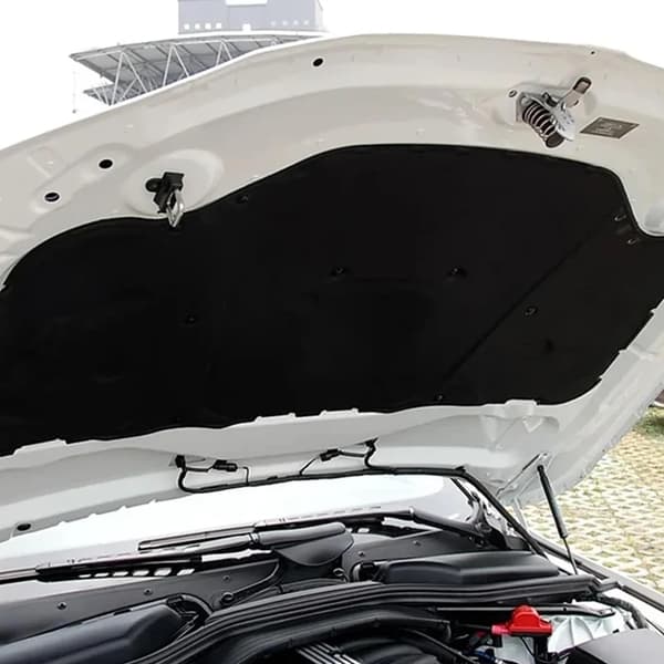 Motorhjelm Isolationspude, Varmeabsorberende, Lydisolerende Materiale,sort