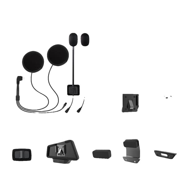 Intercom Headset, Højkvalitets Lyd, Type-C Forbindelse,Hovedtelefon og Klip