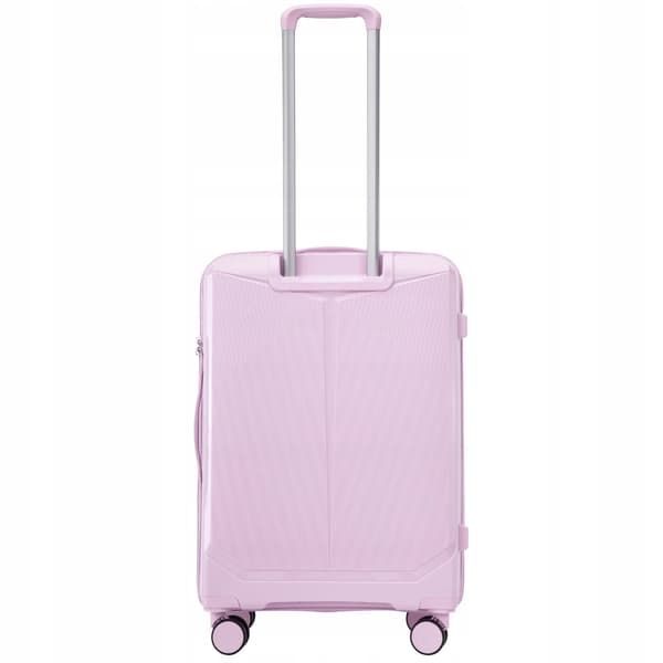 Rejsetaske, TSA-lås, Dobbelt hjul,Pink