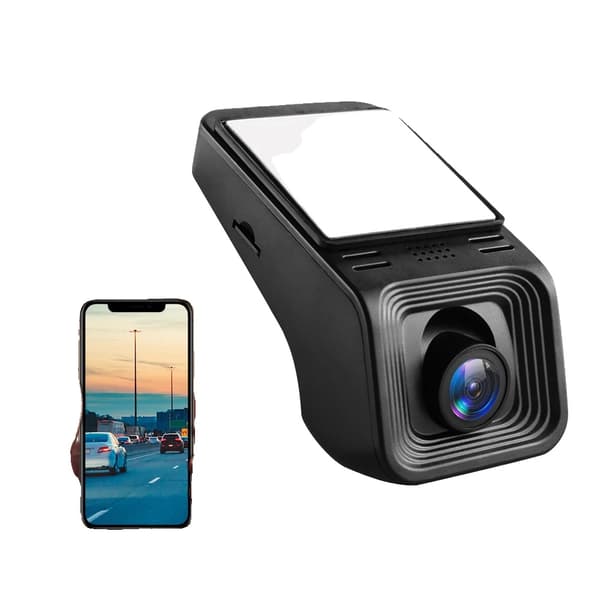 Dash Cam, Full HD 1080P, Nattvisionsfunktioner,med ADAS