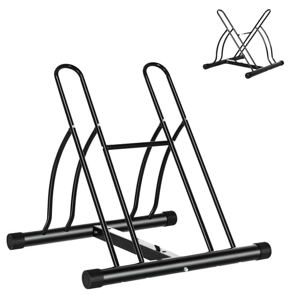 Cykelparkering, Enkel Montering, Hållbart Stöd, Svart