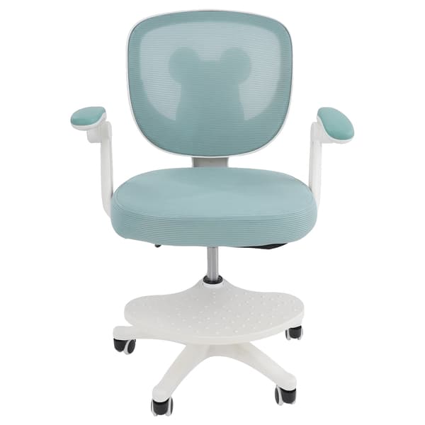 Barnstol, Justerbar Höjd, Ergonomisk Design,Ljusgrön