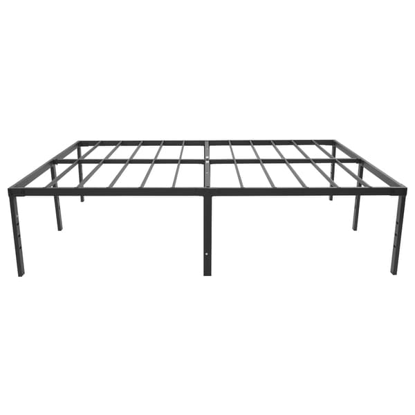 Sengestel, Heavy Duty, Sammenklappeligt Design,sort