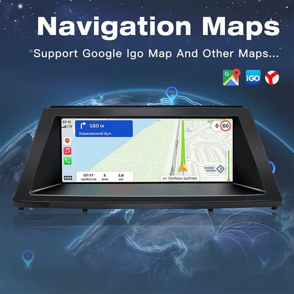 Carplay, multimediefunktioner, smartphonekompatibilitet, kompatibel med BMW X5 E70 X6 E71 E72 CCC,E70 linux CIC