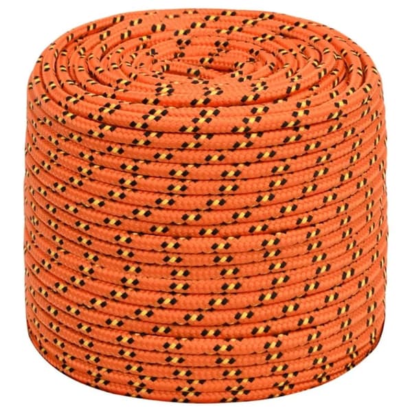Sejl, 100% Polyester Materiale, 420 kg Brudstyrke,Gul