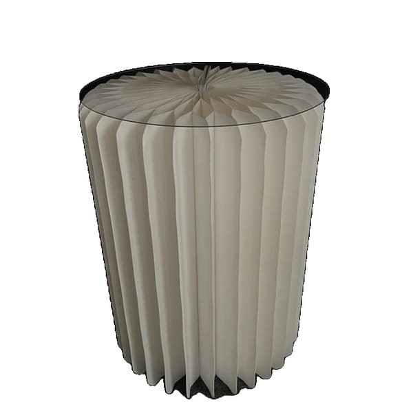 Bröllopstårta Ställ, Cirkulär Design, Pappersmaterial, D30cm H40cm