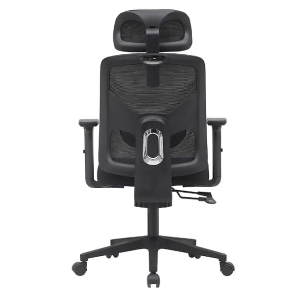 Kontorstol, Ergonomisk Design, Justerbare Funktioner,sort