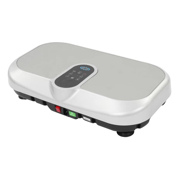 Vibrationsplatta, 150 kg belastningskapacitet, LED-display,GRÅ
