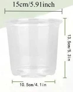 Blomkruka, Multi-Kruka Set, Optimal Dränering,15X10.5 X13.5cm