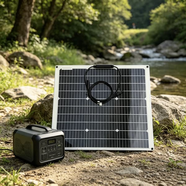 Solpanel, Flexibel Design, Hög Effektivitet,1st 60w panel