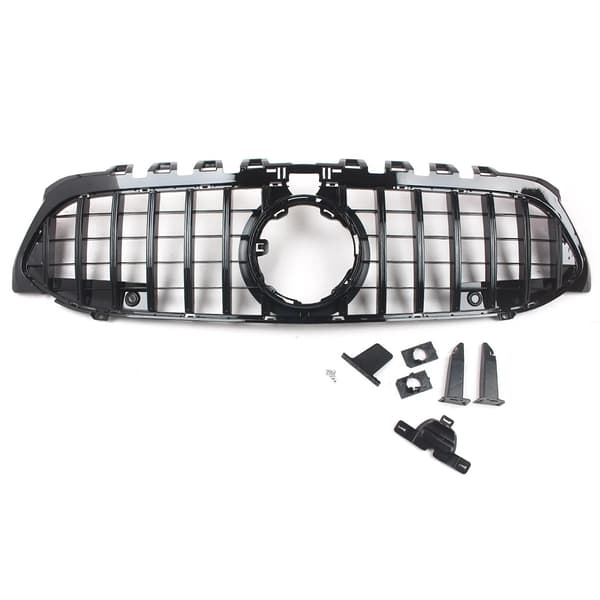Front Bumper Gitter, GT Stil, Direkte Erstatning,sort
