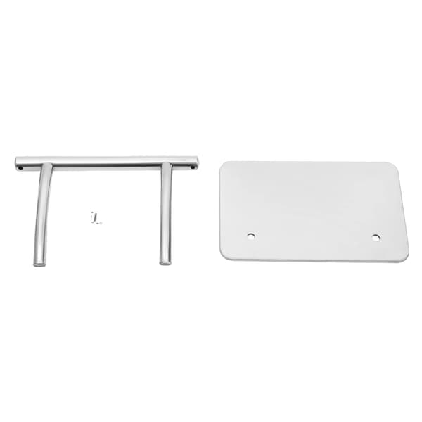 Fotstöd, Hållbart Rostfritt Stål, Ergonomisk Design, SILVER