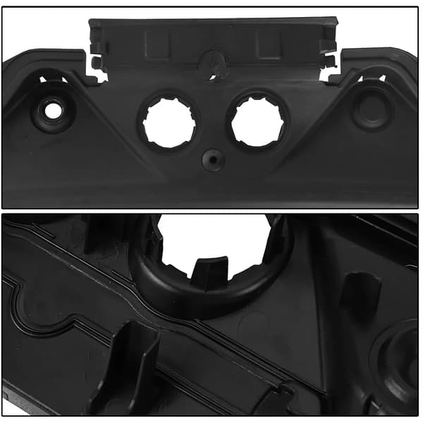 Vindueskappepanelgitter, Holdbar ABS-konstruktion, Motorbeskyttelse,sort