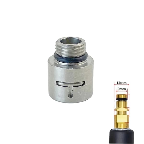Trykluftvaskeradapter, Rustfrit Stål, 4500 PSI Kompatibilitet,For KARCHER K