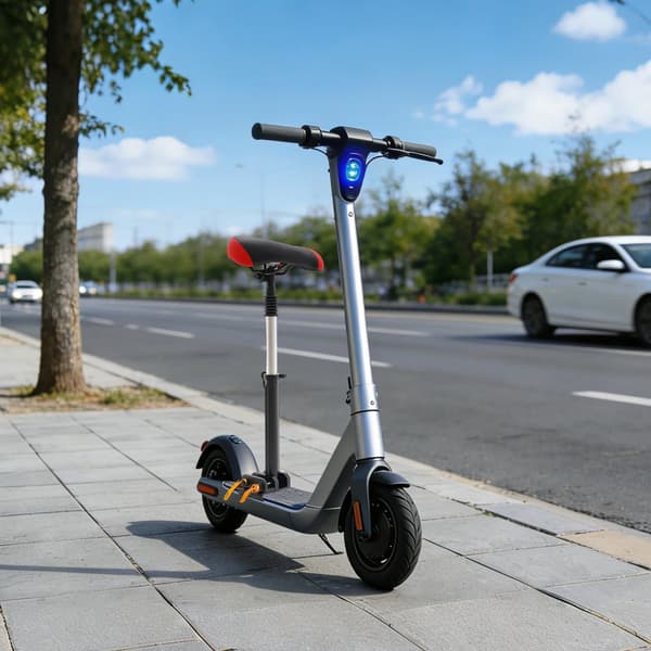 Elektrisk cykelsits, höjdjusterbar, bekväm dyna, MULTI