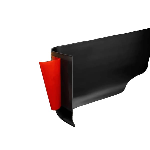 Flexibel Sockel, Lätt Installation, Hållbart PVC-material,svart