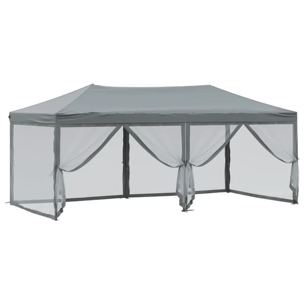 Fällbart Tält med Ram, 3X6 meter, Väderbeständig, Mångsidig Användning,armégrön