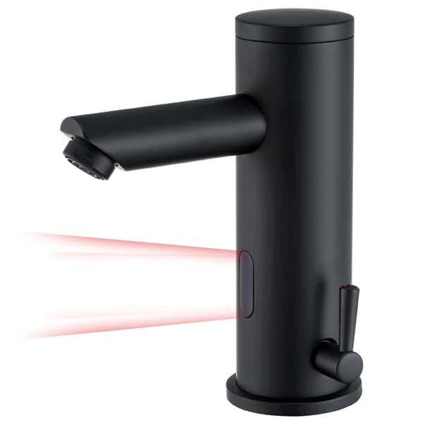 Vaskeskuffe, Berøringsfri Infrarød Sensor, Energi Effektiv,G3/8, Sort