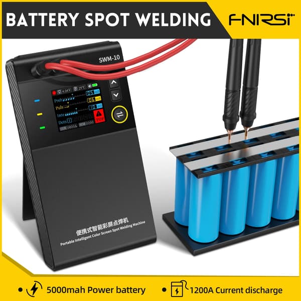 Punkt svetsare, Bärbar design, Användarvänlig LCD-skärm,SWM-10