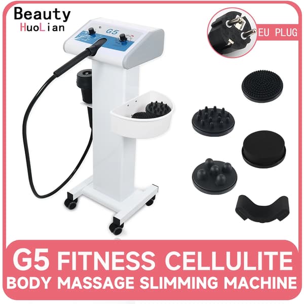 Massager, Kropsslankende, 5 Massagehoveder,EU Stik, EU STIK