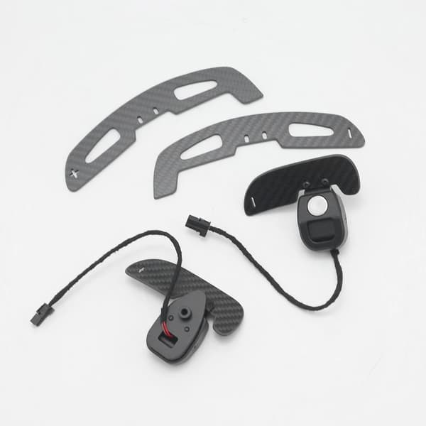 Ratpaddle, kulfiber, trekantet design,sort