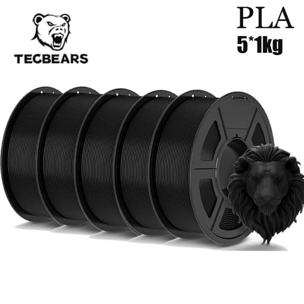 3D-skrivarfilament, PLA-material, 1,75 mm diameter,PLA 5BK