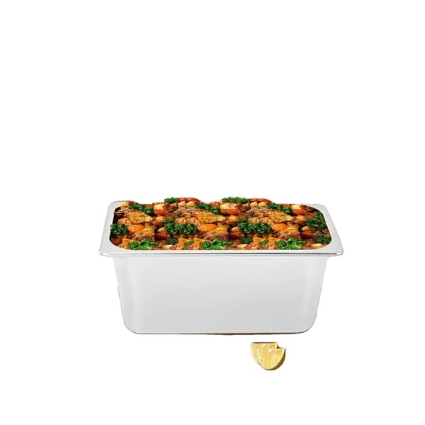 Madbakke, Rustfrit Stål, Stor Kapacitet,Rustfrit stål