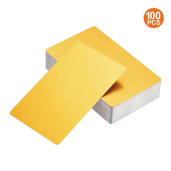 Kartonnage, Perlefinish, Lasergravering Kompatibel,ALABC-G100 PCS