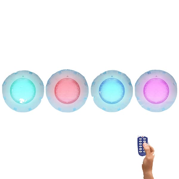 LED Pool Light, 11 Lystilstande, IP68 Vandtæt,Blå, 41-50W
