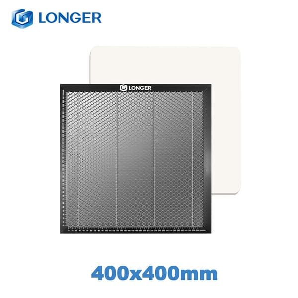 Honningkagepanel til lasergravering, holdbar stål konstruktion, optimal røgstyring,400*400mm