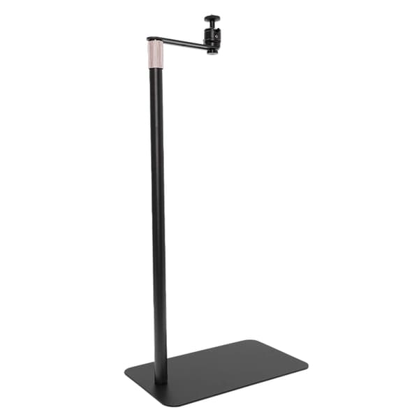 Projektorstand, Justerbar Højde, Fritstående Design,Sort