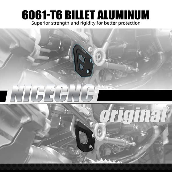 Bagbremse Master Cylinder Beskyttelse, Holdbart Aluminium, Nem Installation,sort