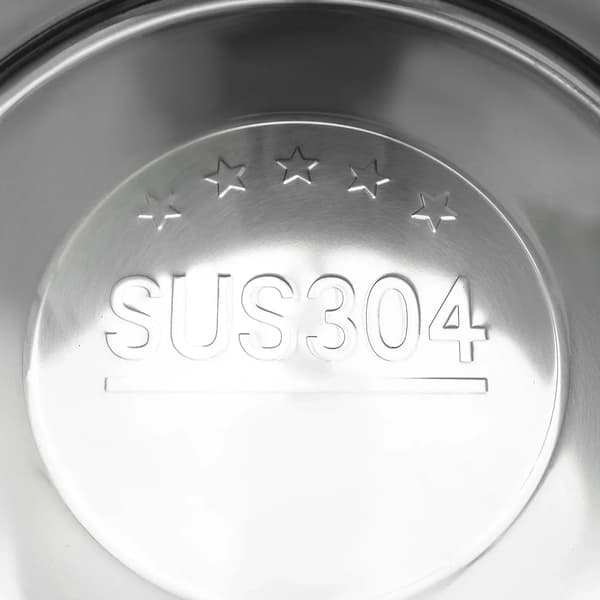 Sopbehållare, Rostfritt Stål, 10L Kapacitet,silver