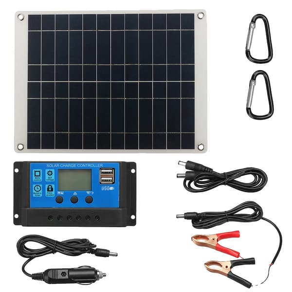 Solpanel Kit, Fuldstændigt Opladningssystem, Pålidelig Ydelse,500W, Med controller