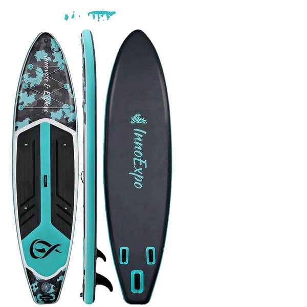 Oppustelig Stand Up Paddle Board, Holdbart PVC, Skridsikkert Design,SUPIE71P