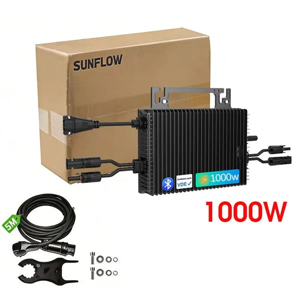 Solarmikroinverter, Hög effektivitet, Smart övervakning,1000W, 230V-b