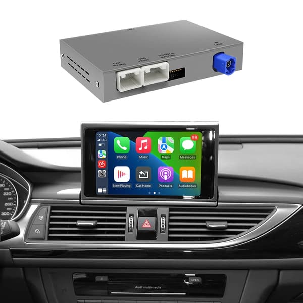 CarPlay Android Auto-adapter, trådlös anslutning, kamerasupport,för RMC A6 A7