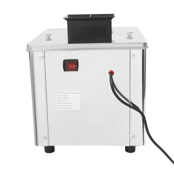 Elektrisk Köttskärare, 850W Effekt, Hög Effektivitet,Silver