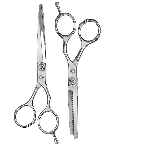 Hårklippningssax, Rostfritt Stål, Professionell Kvalitet,2 PCS