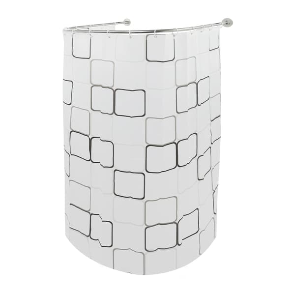 Bruseforhæng, Vandtæt Polyester, Geometrisk Design,HVID