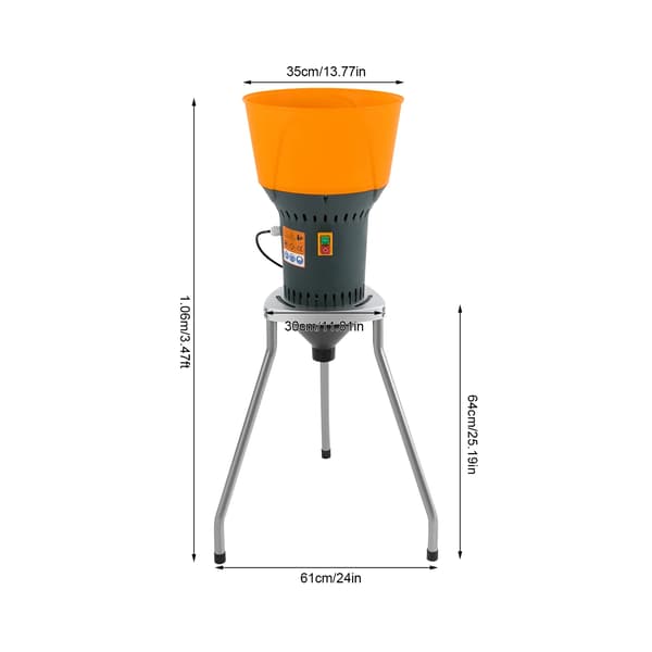 Kvarn, Hög Effektivitet, Stabil Struktur,50L, EU