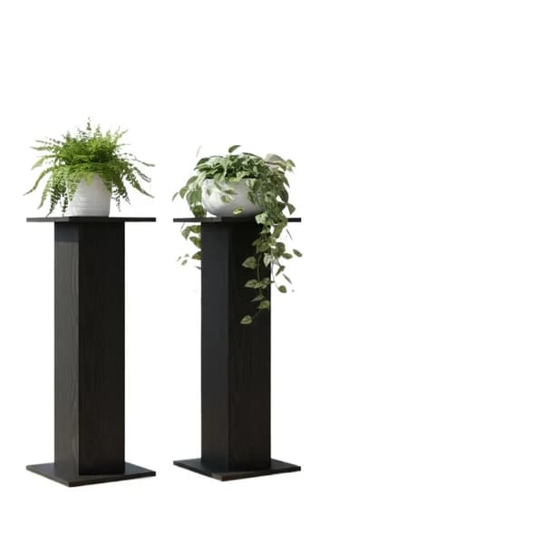Plantebord, Elegant Træfinish, Nem Samling,hær grøn