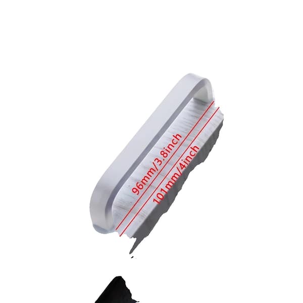 Skåpluckor, Aluminium Material, Modern Design,10Pcs Silverfärgad 96mm