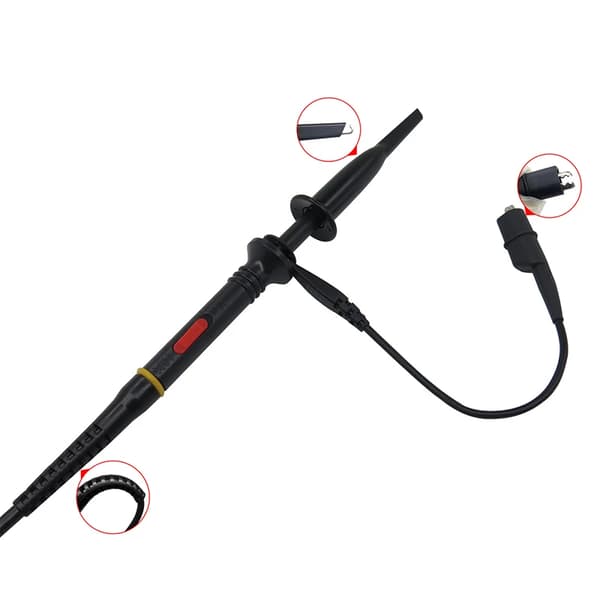 Oscilloskopprobe, 60MHz Båndbredde, Dobbelt Dæmpningsforhold,Oscilloscope Probe