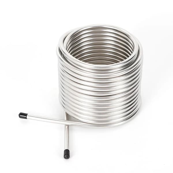 Ølkøler, 304 rustfrit stål, dobbeltlagsdesign,Sølv