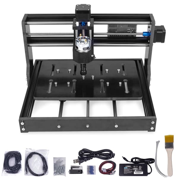 Mini CNC Lasergravyr, Offline-kontroller, Mångsidig funktionalitet,Standardversion-a, 20W